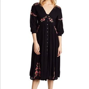 Free People Day Glow Midi Dress